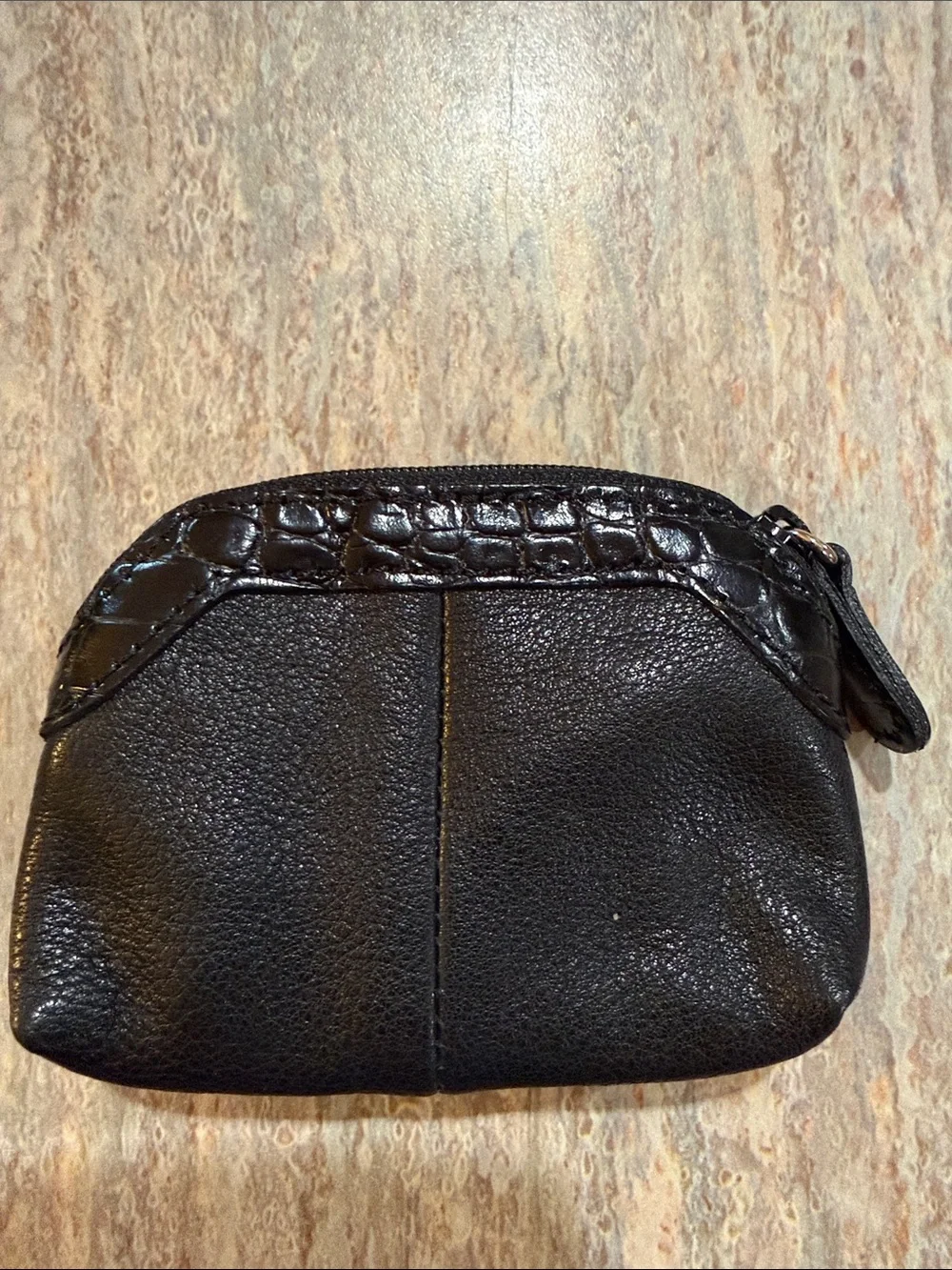 Brighton Coin Pouch with Red Heart Inset